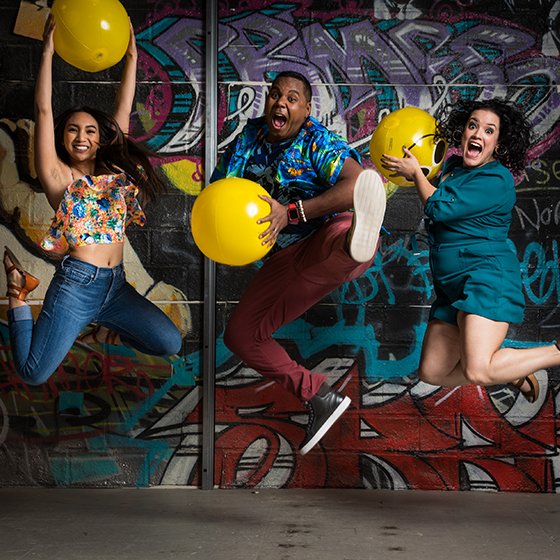 berkeleyrep's tweet photo. The cast of #KissMyAztec is jumping 4 joy over the big announcement! #KMA extended til July 21! Tell your friends &amp; neighbors!  https://t.co/WEleh4Uvel 
@zacharyinfante @MisterJoelPerez @Imyanimarin @ChadCarstarphen @msdesrodriguez @JohnLeguizamo @mrtnz1393 @MaijaGarcia https://t.co/1585G5LAsX