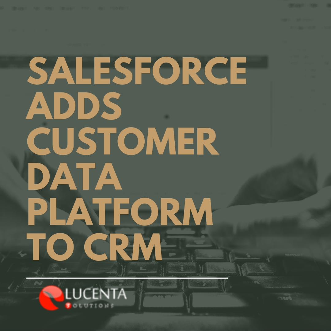 LucentaSolution's tweet image. The new platform services will allow companies to unify disparate customer data throughout their entire organization and then personalize every engagement based on a single view of the customer.
Know more about it -lucentasolutions.com/salesforce-dev…
#Salesforce #lucentasolutions