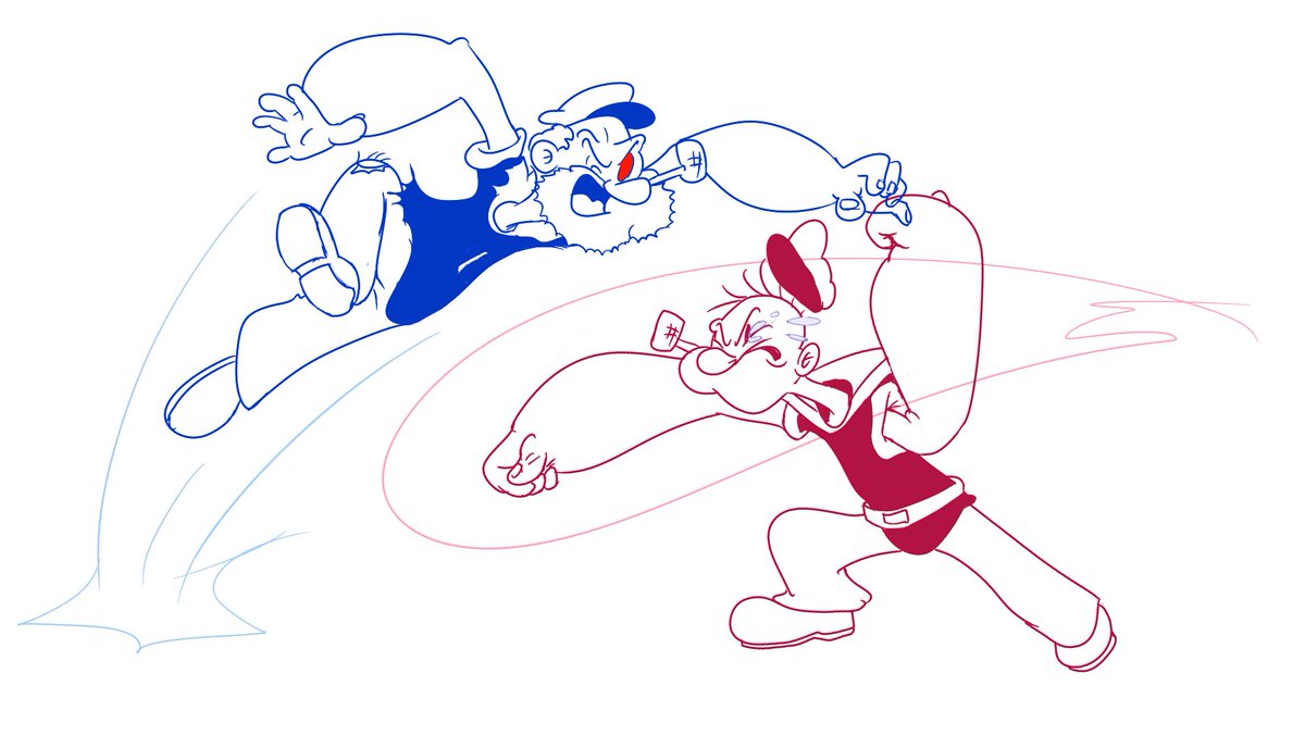 KingLJN_97's tweet image. A battle that shouldn't be happening...
#Popeye #PoopdeckPappy