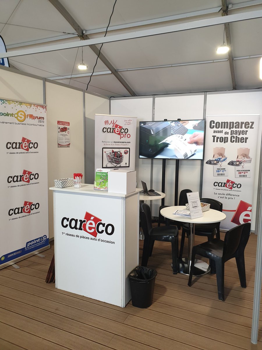 CARECOFrance's tweet photo. L'equipe Careco était présente aujourd'hui sur le Forum Point S ! Un beau moment d'échanges en compagnie des partenaires et des adhérents du réseau Point S. https://t.co/FXkB82uEd0