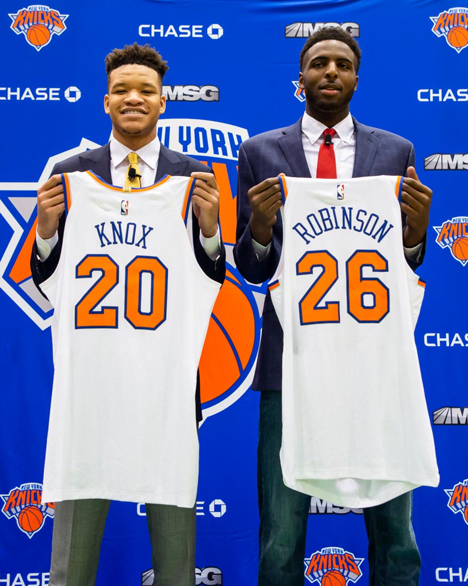 Who's next? 👀 #TBT #KnicksDraft2019 (<a href="/sapsports/">SAP Sports & Entertainment</a>)