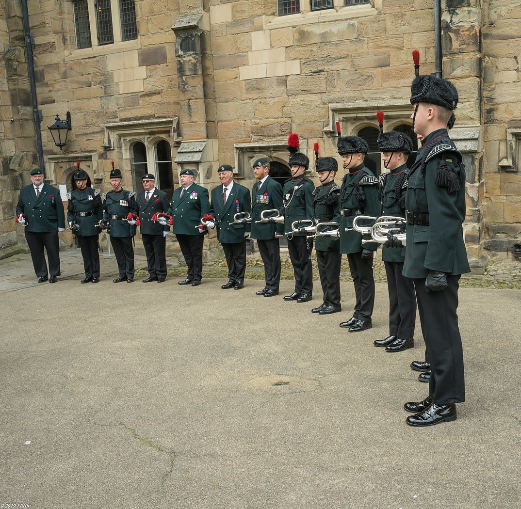 This picture is my favourite from The Rifles in Durham event. The youngest bugler is 12. The oldest is 72. These buglers are cadets, serving soldiers and veterans; our future, present and legacy. Thank you to everyone for your support and commitment. #OneArmy #ThisIsBelonging