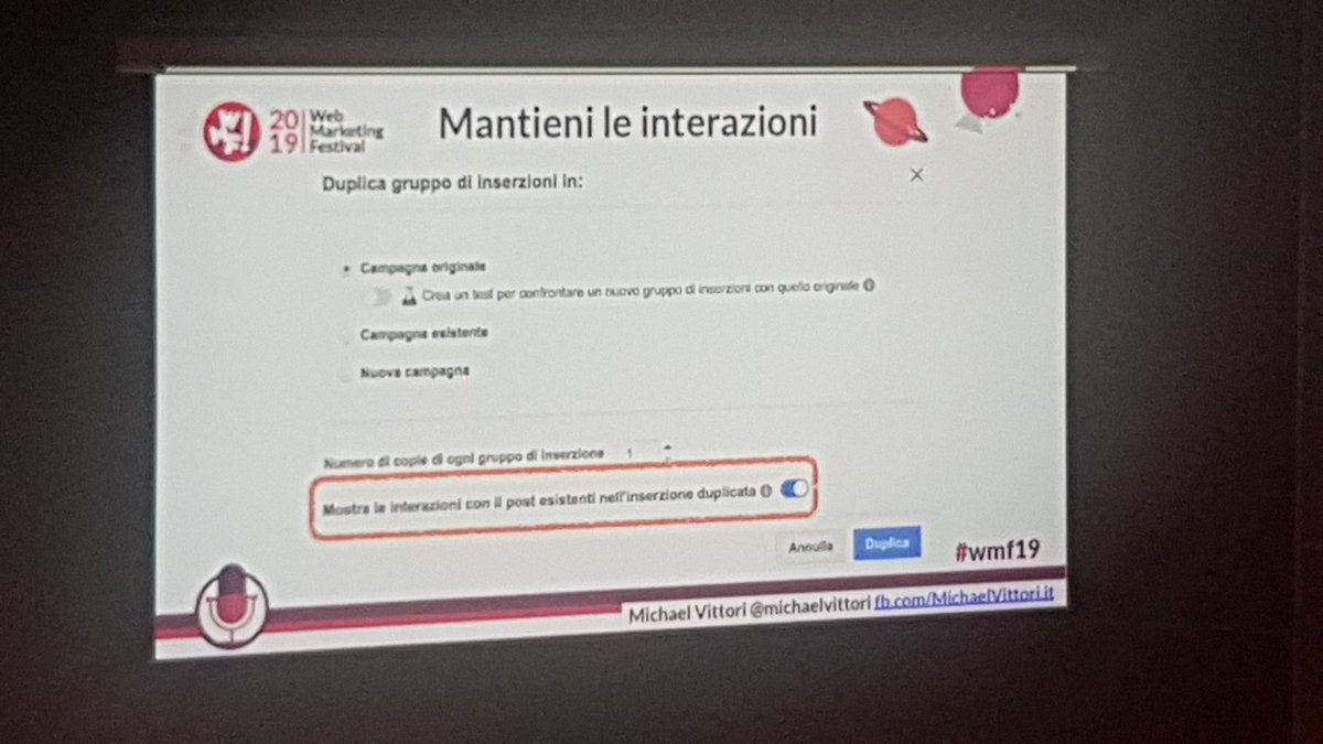 CeparDigital's tweet photo. Abbinare una creatività forte ed un copy accattivante al #SocialProof é fondamentale. MAI rigenerare inserzioni efficaci! @michaelvittori #wmf19 #CeparDigital https://t.co/HTD64eFb42