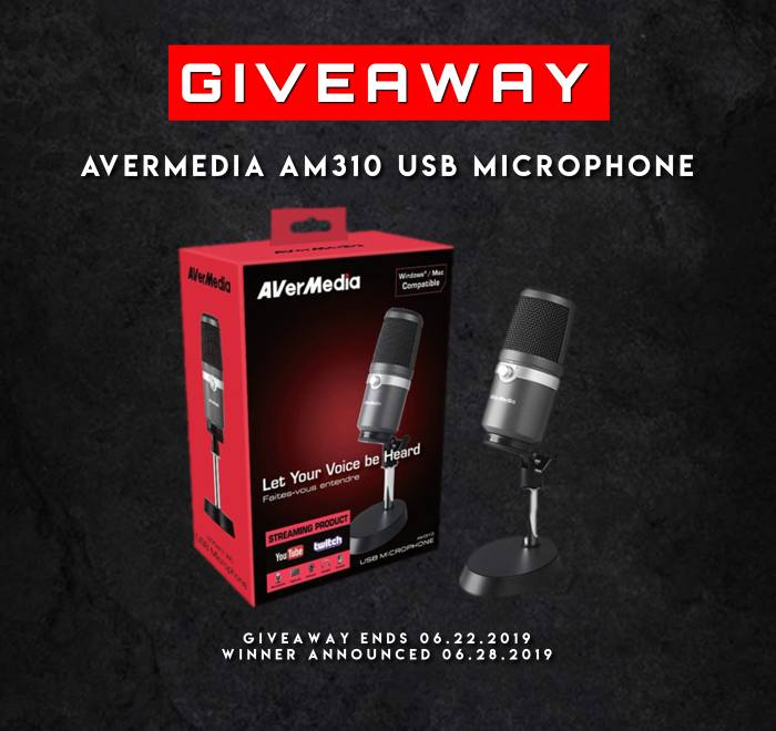 davion505's tweet photo. Final day to enter my #giveaway for an @AVerMedia USB Mic🎙️ &amp; other #prizes🎁! Entries close tonight!

Winners announced during my stream anniversary live stream🥳 on Friday June 28th starting at 9pm MT!

Entry &amp; details on #Gleam
https://t.co/pWe5O6z6Iw https://t.co/iF3PgcgoPy