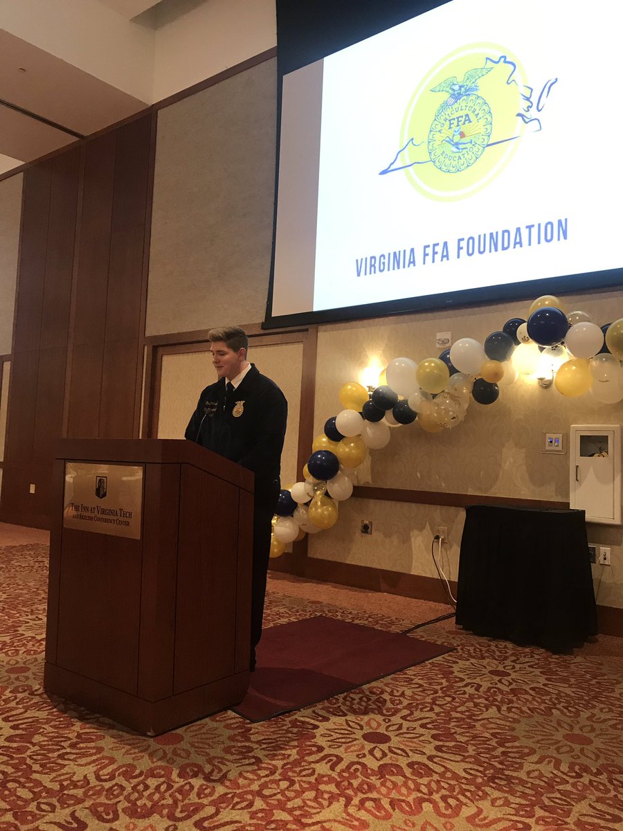 Heidi_Hertz_VA's tweet photo. So inspired by @VirginiaFFA and the @SupportVAFFA foundation events in Blacksburg!  Loved celebrating 50 years of women in #FFA. Congratulations to all of the award winners and scholarships recipients! https://t.co/lDr2tv0DF6