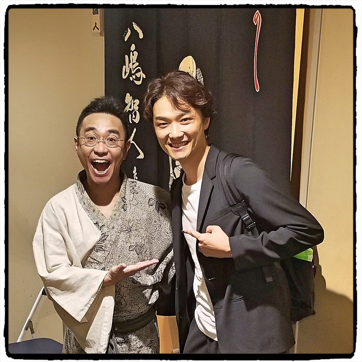 八嶋智人 على تويتر 近頃 逆にスター達が観に来てくれてるの 井上くん なんて僕が普通にファンだから 高橋克典パイセンはいつもここ一番に側に来てくれる そしてmegumiちゃんは 歌舞伎好きなんてスゴいね 皆様ありがとうごぜぇます