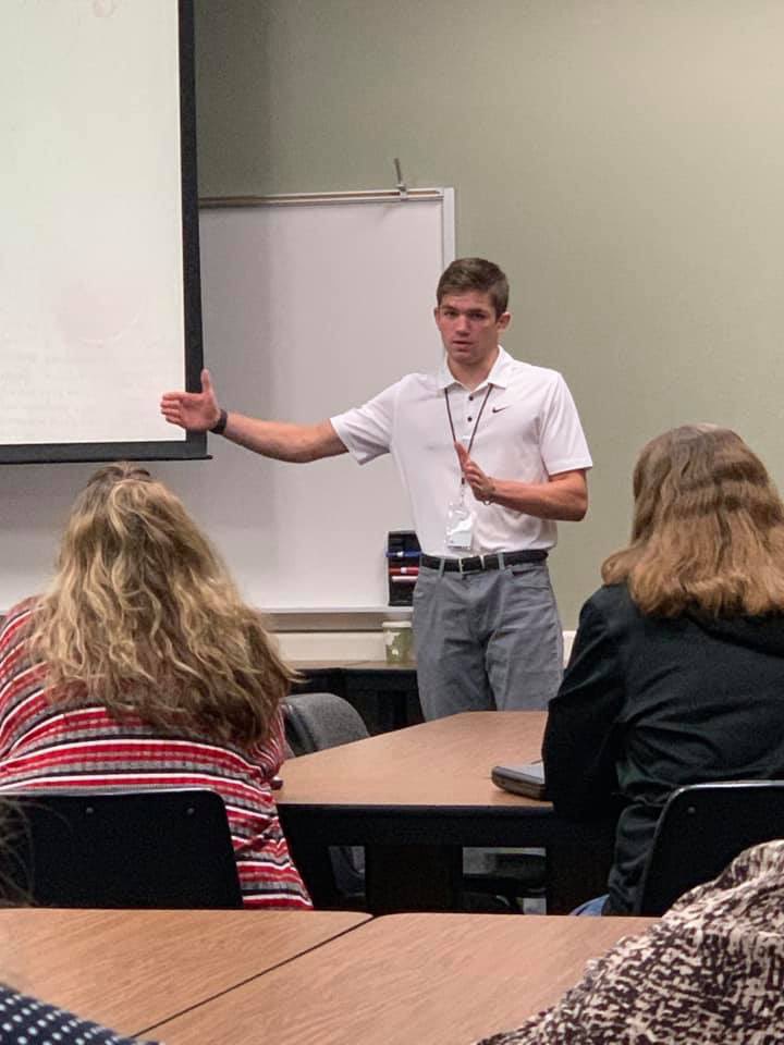 JanekJeni's tweet image. Great job presenting @Region12 Trey Janek. Thanks for sharing about drones and “Rogue Learning” ❤️🤖#R12TransformED