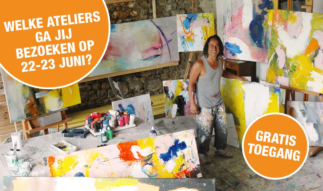 ik_toon's tweet photo. Wij hebben het komend weekend een superleuke uittip voor je! Dit is je kans om het atelier van een kunstenaar te bekijken. Ze organiseren ook workshops, demonstraties, exposities en meer. Kijk op https://t.co/oNYLxSJcJR voor alle locaties!  #atelierweekend #iktoon2019 https://t.co/TSUWyVbL6R