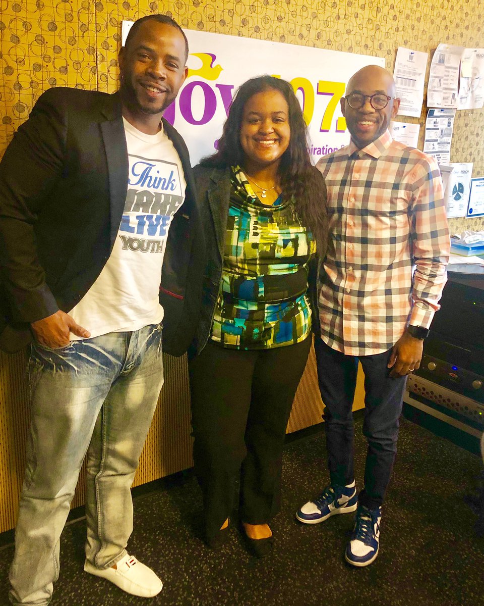tmlyouth's tweet photo. We just had a interview with Yaves at Radio One to promote our 4th Annual Youth Summit!! ✊🏾🎙😎 https://t.co/QnEx8CjROA
.
.
#ThinkMakeLive #TMLYouth #Youth #Summit #OYUnited #Radio #Interview #Promotion #Empowerment https://t.co/G5yzjq3DoS