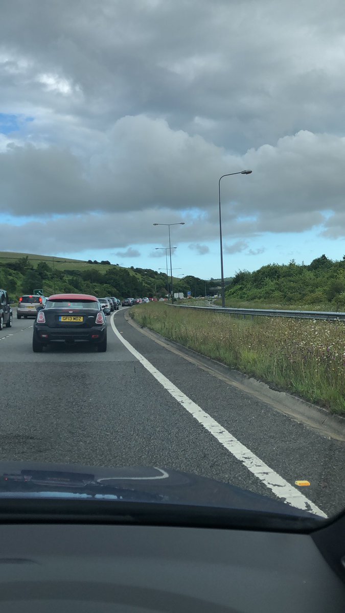 Swerve the A23 outside Brighton tonight....