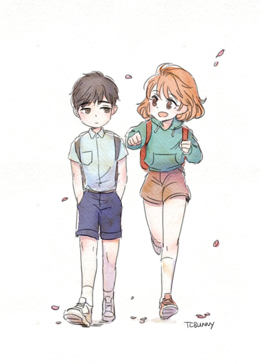 Tcbunny First Love This Is My Favourite Theme Childhood Friends Become A Couple I Wanted To Clear My Head From Writing And Explore Some New Technique It Was Really Fun
