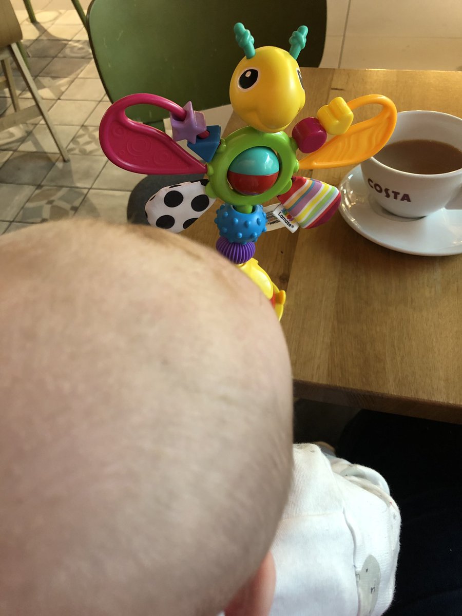 the_geeky_mummy's tweet image. High chair toy makes a great on the go toy to entertain the tiny one (and gives me chance to finish a cuppa!) #mumhacks