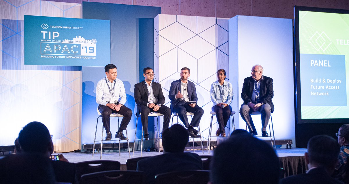 TelecomInfraP's tweet photo. A very successful day 2 of our TIP APAC Regional Summit in Singapore. Thank you to everyone who attended! #CommunicAsia https://t.co/RgE38jOoFw