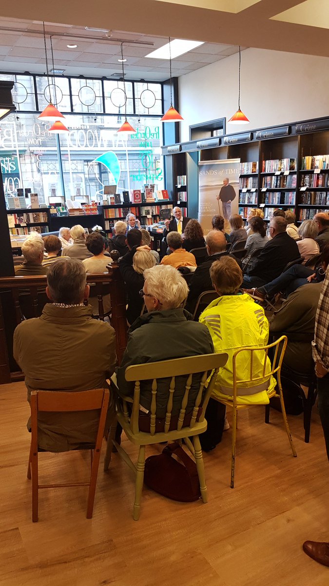 Full house here tonight with a fabulous event with the legendary Cedric Robinson #morecambebay #sandsoftime