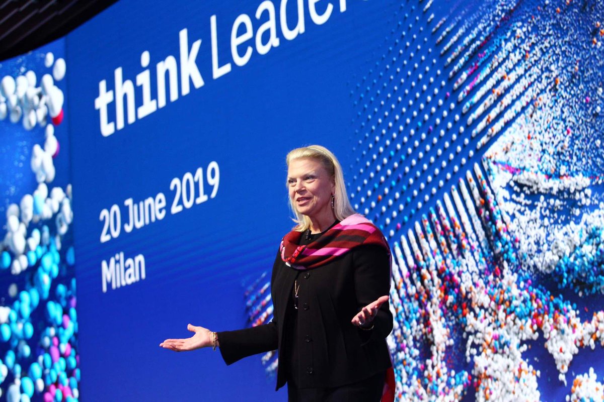 #DigitalReinvention is necessary and urgent. It allows us to drive meaningful transformation deep into our organizations to change the way the world works. <a href="/GinniRometty/">Ginni Rometty</a> #IBMstudiosMilano