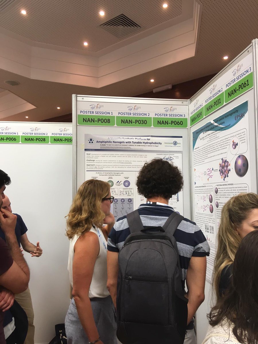 klinger_lab's tweet photo. Klinger group on tour. Last week's conference was a blast. Alex snatched a poster award ;)
#EP2019 #EPFCrete https://t.co/wX6yvbysSz
