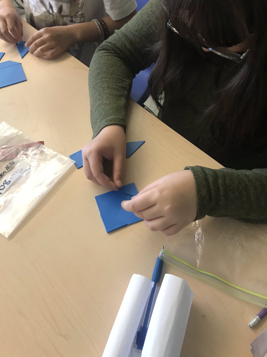 MsAyala_tdsb's tweet photo. Tangrams anyone? Today’s Math Challenge: Help Mr. Tan put his broken pieces back together to make a square! #tangrams #perseverance #makingmathfun #spatialrelationships #problemsolving @FairbankPS ▫️💭 https://t.co/VYz3C7mXIG