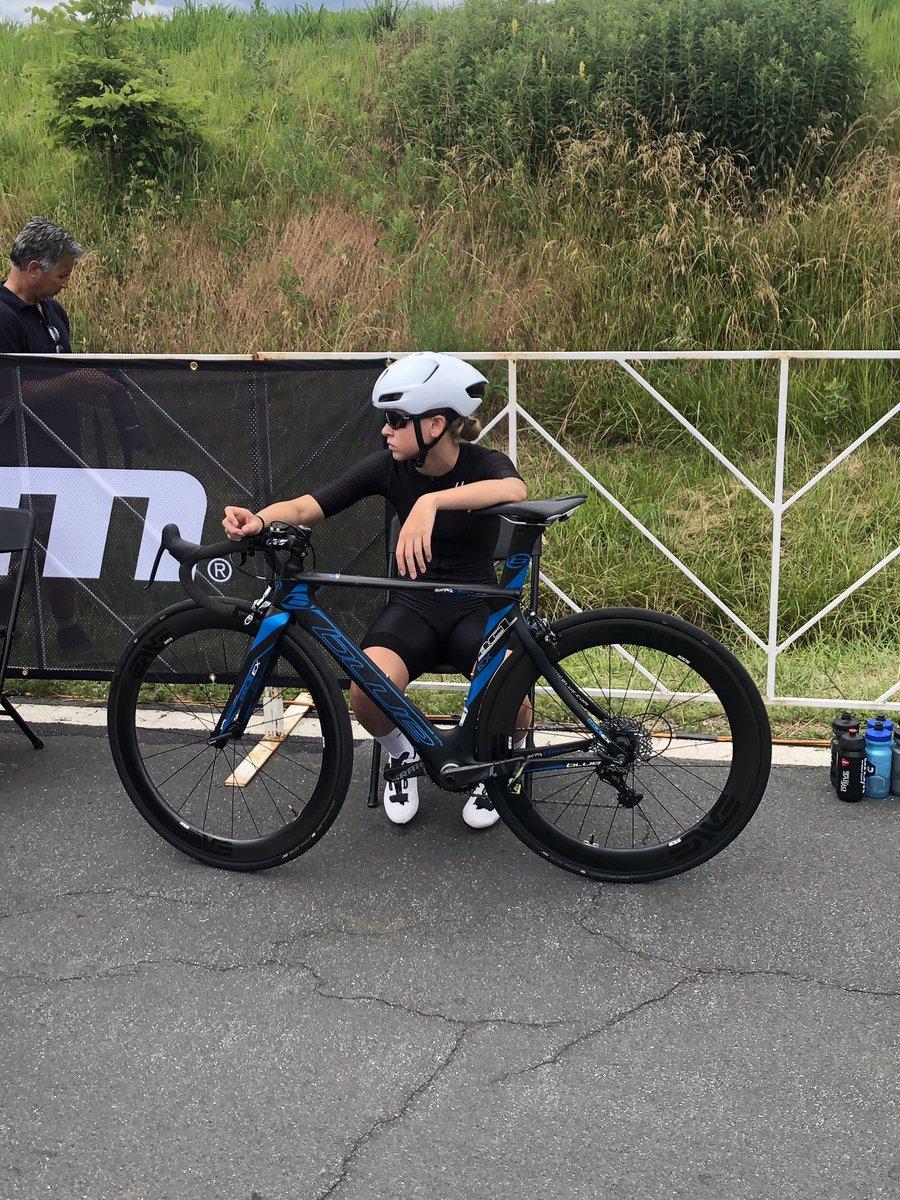 christylausch's tweet photo. Congrats Emily!! 4th in the TT at the @usacycling Amateur Road National Championship! Triathlon is multi sport. @minicowtri #mcelite https://t.co/qb3DvRGI87