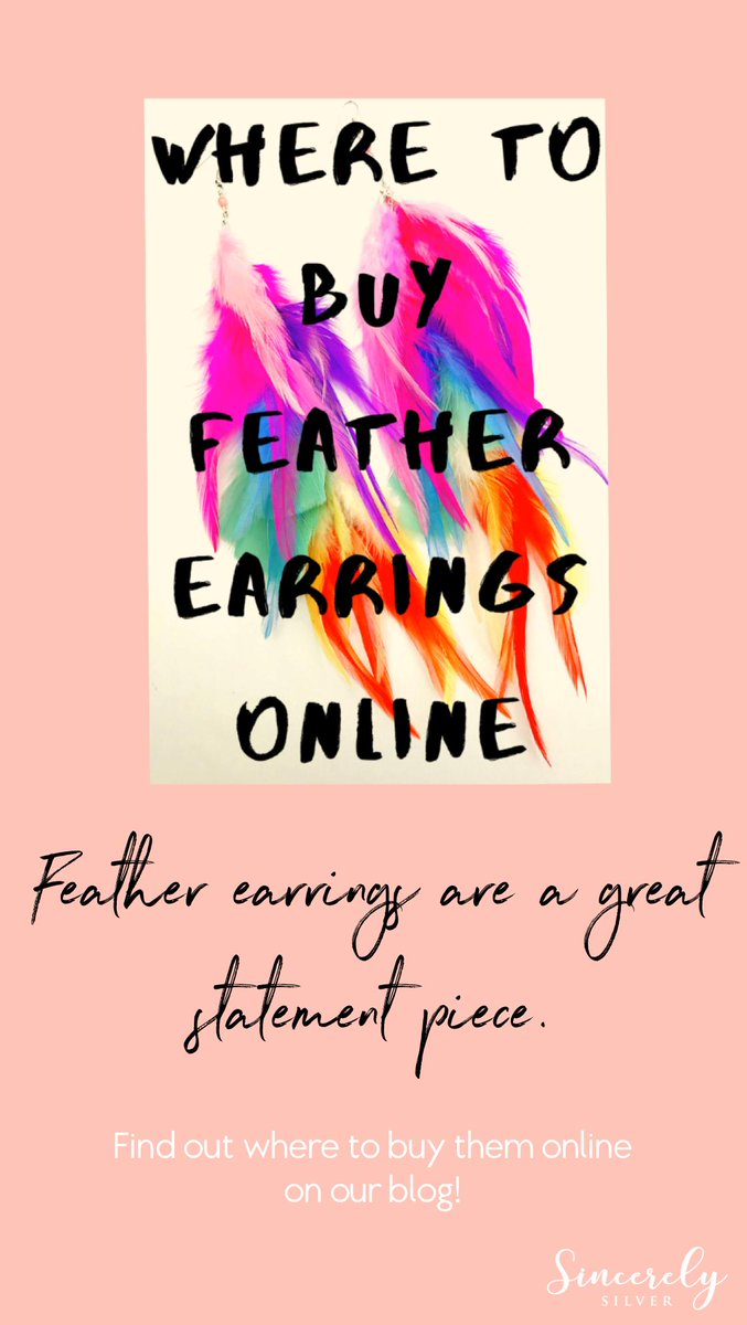 SincerelySilvr's tweet photo. If you're in search of feather earrings, you've got to read our blog post for the best places to buy them online!

https://t.co/g0DorhfYqO https://t.co/AxayIel0xU