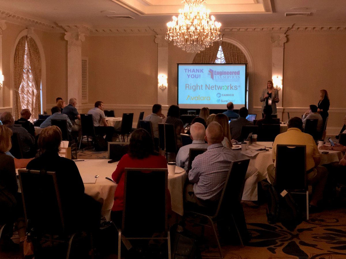 SurePrepLLC's tweet photo. The @INPACT_Global Partners Forum is well underway at the Seelbach Hilton in Louisville. Stop by our table to learn more about how our solutions can revolutionize your #1040tax practice by increasing efficiency &amp; reducing workload compression. #scanandpopulate #sureprepllc https://t.co/6I14S4NNEL