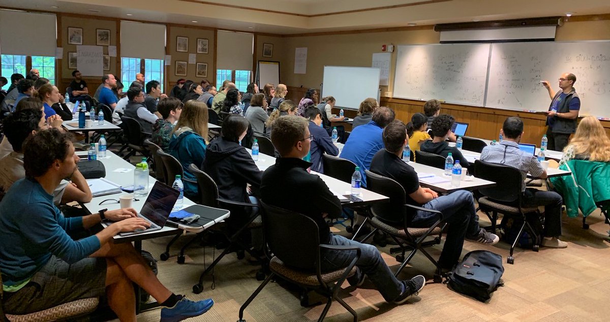 amermathsoc's tweet photo. AMS Mathematics Research Communities (MRC) 2019 Week 3: Explicit Methods in Arithmetic Geometry in Characteristic p. For more information about the MRC Program, please visit: https://t.co/pTcNarjiJi #AMSMRC19 #AMSMember https://t.co/ywRWHmB3Hp