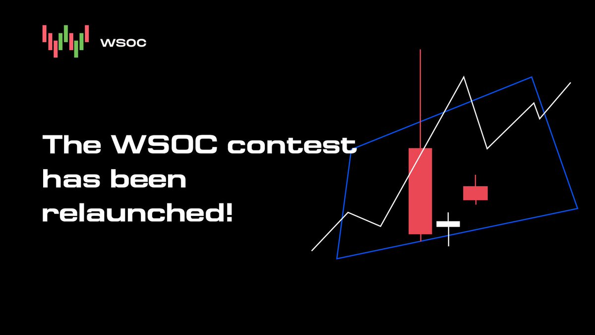 wsoc_io's tweet photo. The WSOC contest has been relaunched! The rules remain unchanged, and all participants will have the equal number of demo tokens (dUSD, dBTC, dETH) as the starting balance. Check your balance and start trading! https://t.co/M77A7OawNI