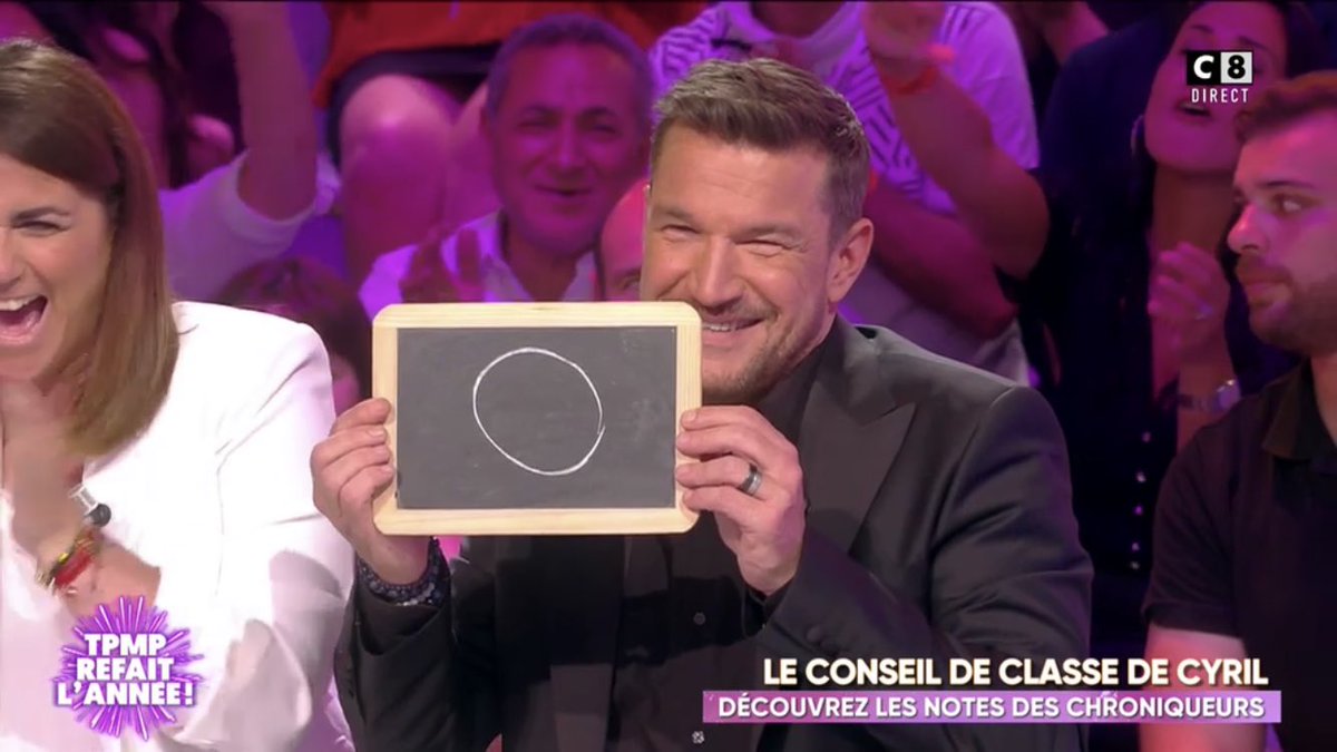 LeThomasOFF's tweet photo. Du grand spectacle n’en pêche. En vrai, il n’aurait jamais mis cette note. #TPMPRefaitLannee #TPMPCyril https://t.co/Qu6iOYKXOL