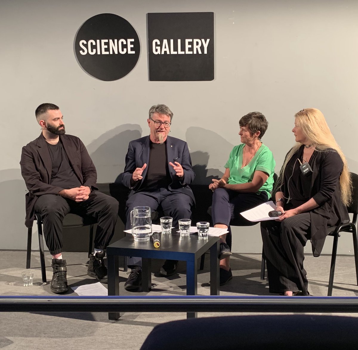 uowresearch's tweet photo. Are advances in science and technology accelerating our quest for perfection? Interesting panel discussion @SciGalleryDub #scperfection - part of a new exhibition ‘Perfection’ all  the way from @scigallerymel - good to see @Uow @GordonGWallace representing @uowresearch https://t.co/9xscRxCqS1