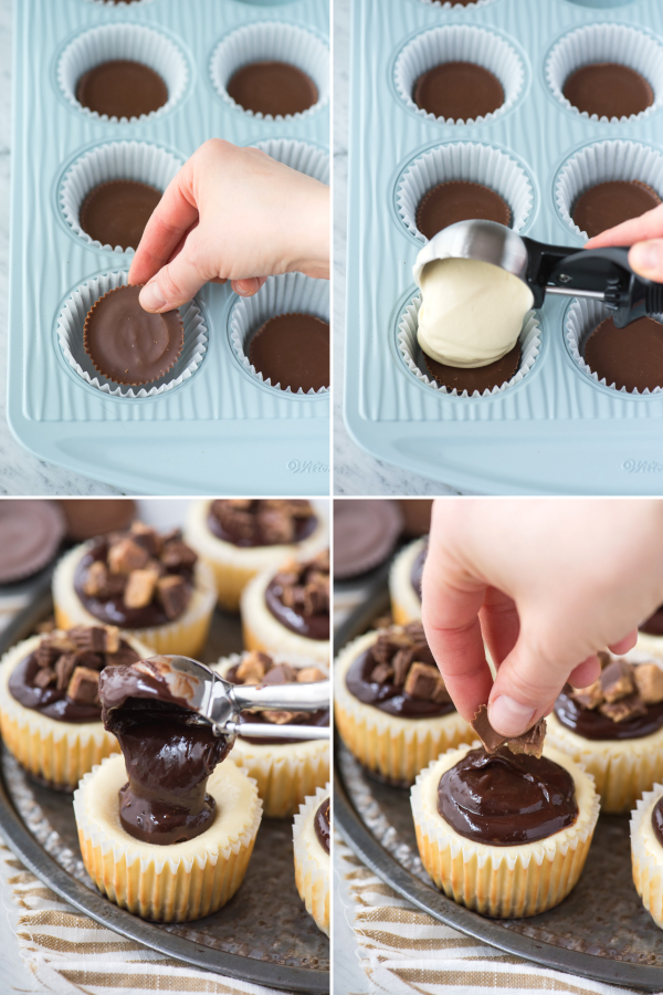 WiltonCakes's tweet photo. These tasty peanut butter cheesecakes made with our Texturra Performance Bakeware Muffin Pan would make a great summer treat! Get the recipe from Beth of The First Year: https://t.co/HEatnVxVOa #texturrabakeware https://t.co/XqQn1iZT5V