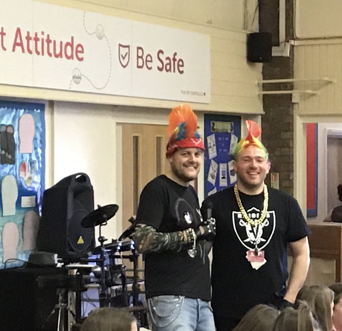 deputydbradshaw's tweet image. Times Table Rock Star day today at school! Kids playing in bands, earning points for their house and gaining certificates for great maths! Loved it! @MrCrawshaw_89 @TTRockStars @HolcombeBrook #ttrockstars #timestable