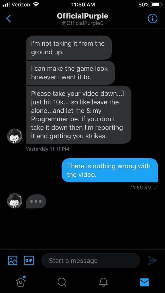 Kreekcraft On Twitter Imagine Being A Roblox Developer And - how do you private message someone on roblox in game