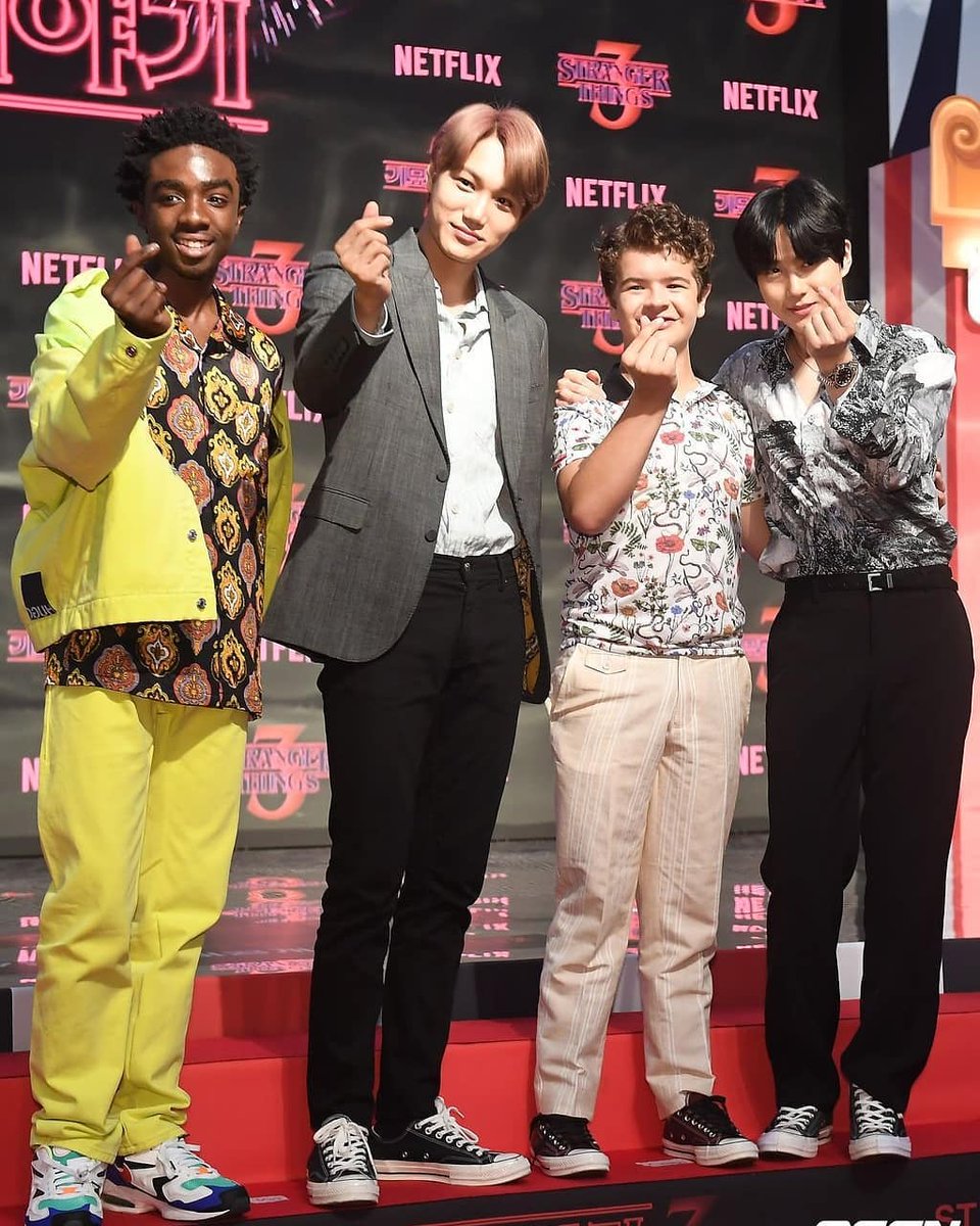 9Crazyaboutabs's tweet photo. It was just another wonderful day with #EXO Junmyeonee and Jonginee @weareoneEXO .
#StrangerThings_SUHOxKAI
#StrangerThings_EXO 
👍💕 @Stranger_Things https://t.co/xMA0yomGeg