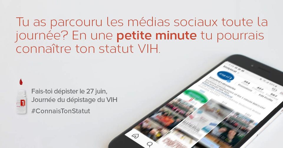 La Journée nationale du dépistage du #VIH est le jeudi 27 juin. Des tests de dépistage gratuits auront lieu à Moncton, de 9h à 15h30, au 80 rue Weldon. #ConnaisTonStatut

Pour plus d'informations, vous pouvez contacter ENSEMBLE à general@ensemblegm.ca / au (506) 859-9616.