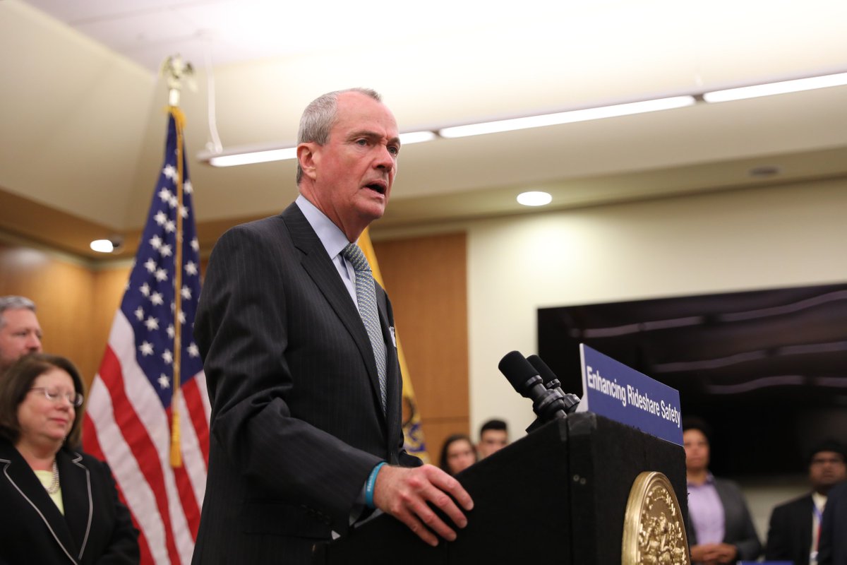 GovMurphy's tweet photo. Every day, thousands of passengers use rideshare services. It is our responsibility to do everything we can to keep them safe.

Today, I joined the Josephson family in Robbinsville to sign Sami's Law, honoring Samantha's life by enhancing protections for rideshare passengers. https://t.co/tX0sv9C8R6