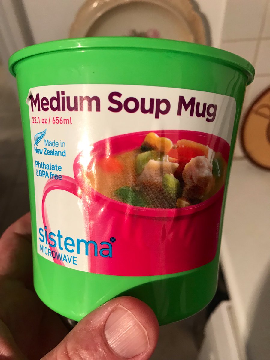 Fortunately, my favorite  @Tesco carries the sistema soup cup... which is the perfect yeast incubator. I CAREFULLY CLEAN IT and pour the flour, water and (hopefully) English Countryside Yeast into it.