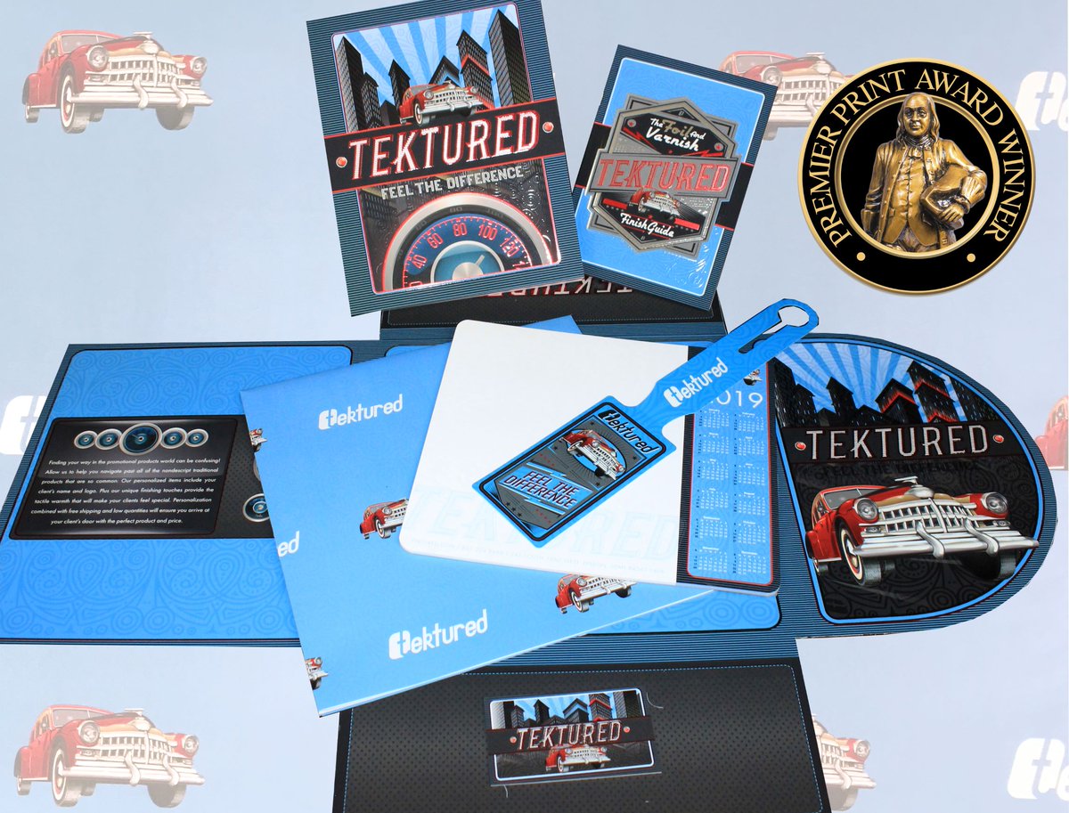 We are excited to announce that Tektured has won a #Benny from the Premier Printing Awards! A Benny is the Oscar of the printing industry. 

We are honored to to have our work recognized. To see samples of the winning entries visit our blog: bit.ly/2ItUTFN

#printawards