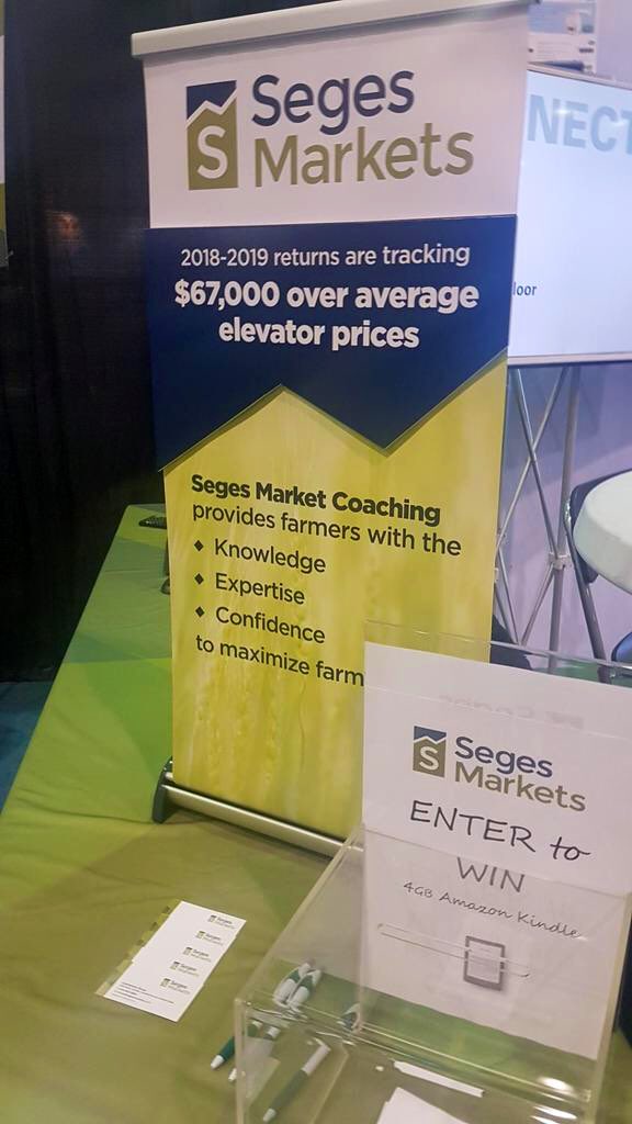 SegesMarkets's tweet photo. #Day2 at @canadafarmshow! We have an awesome draw prize up for grabs. Come see us at Booth 70443! #cdnag https://t.co/zYZJyLlgfs