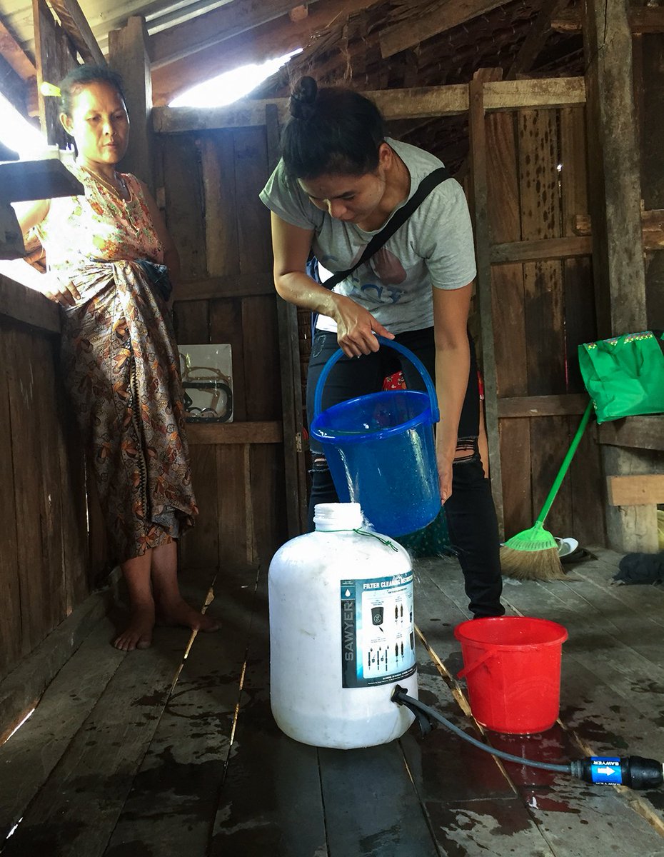 winetowater's tweet image. Nobel escaped the Thai refugee camp, received her education in New York and has since returned to her home in Myanmar to bring clean water back to her people. This won’t be the last time you hear about the work she is doing to make the world a better place.
#WorldRefugeeDay