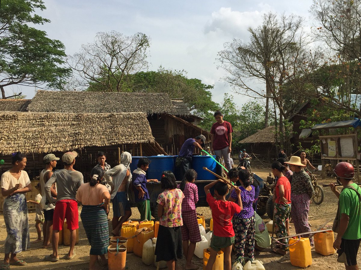 winetowater's tweet image. Nobel escaped the Thai refugee camp, received her education in New York and has since returned to her home in Myanmar to bring clean water back to her people. This won’t be the last time you hear about the work she is doing to make the world a better place.
#WorldRefugeeDay