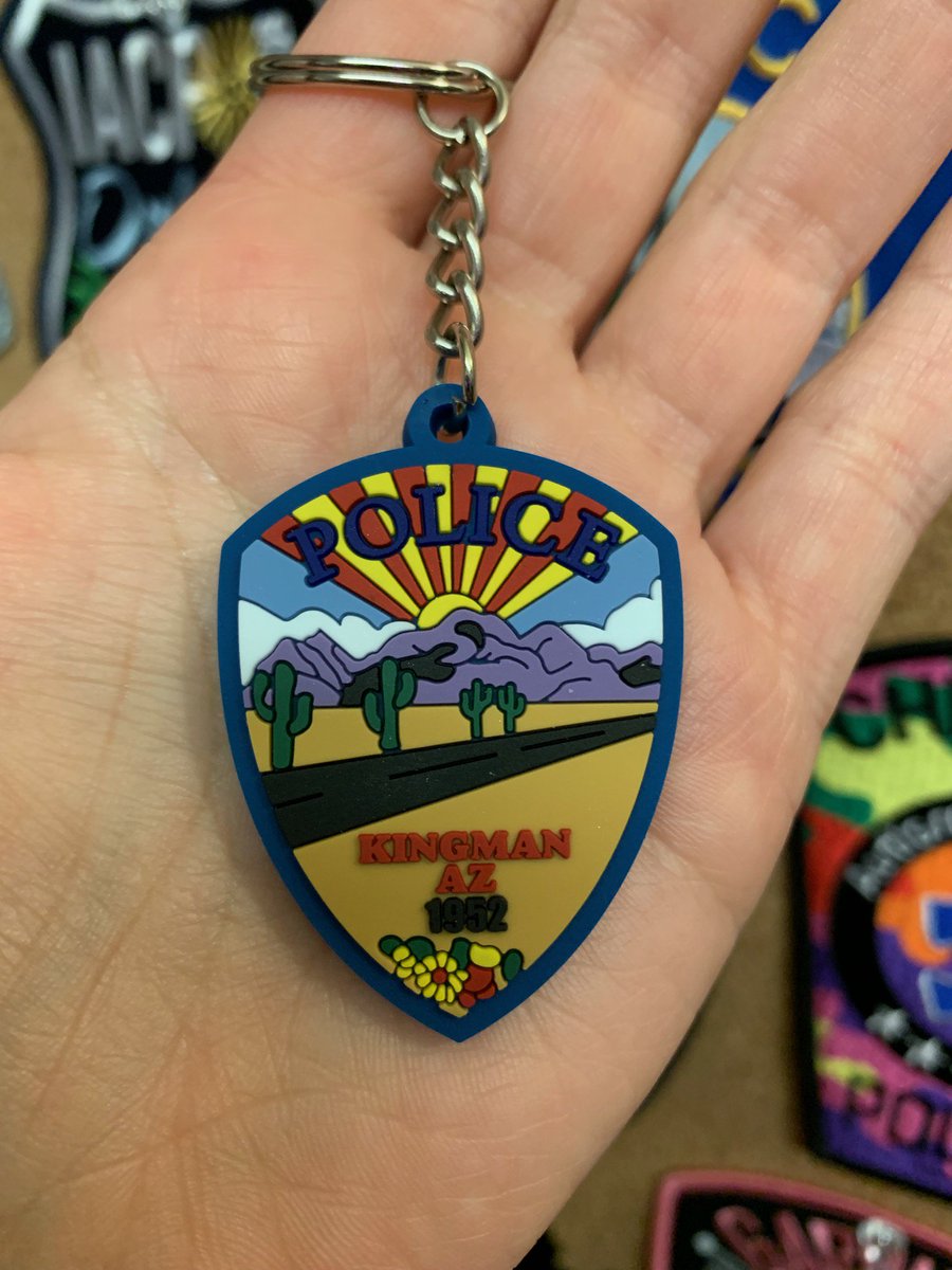 emblemauthority's tweet image. We just produced a gorgeous PVC key chain for City of Kingman, AZ Police Department! These are very affordable and make a great gift for your community or your employees!

#PVCkeychains #PVCproducts #PVC #police #publicsafety #lawenforcement #fire #sheriff #ems