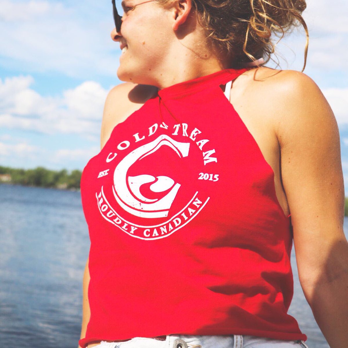 Get your Coldstream Canada Day shirts while you can! 🇨🇦 ⁣
⁣
Only $10 at the distillery or FREE when you spend $60! Customize just the way you want: crop top, sleeveless, the Pinterest ideas are endless ✔️😂⁣