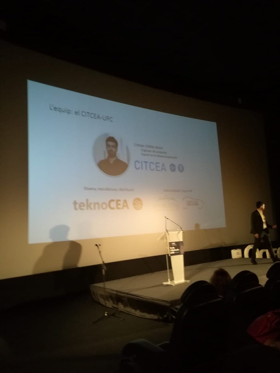 CIT_UPC's tweet photo. @CITCEA candidat al premi en la categoria de producte #NitEE2019 @teknoCEA https://t.co/X9A7rNRsrM