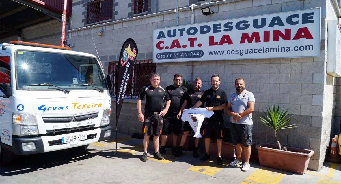 El equipo promotor del CAEX 2019 visita Autodesguace La Mina y Gruas Texeira, patrocinadores del Campeonato Extremo 4x4 <a href="/cae4x4/">Campeonato Extreme 4x4</a> 
malagamotor.com/el-equipo-orga…