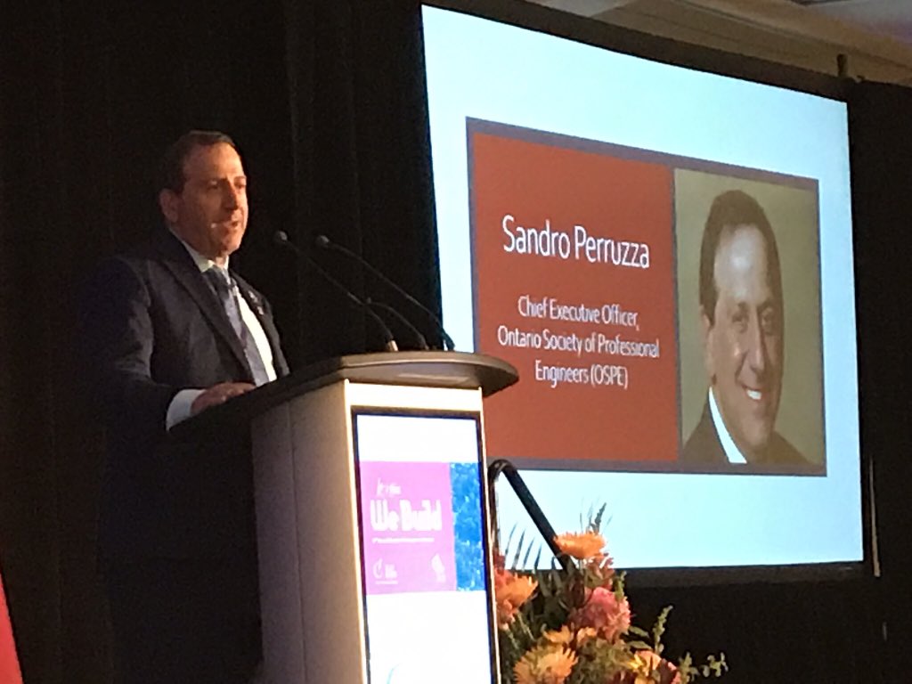 AnnetteBergeron's tweet photo. And finally, @OSPE_CEO brought the closing remarks to the 17th annual @O_S_P_E forum on women in engineering!
#itstimewebuild https://t.co/eoinxkJDnQ