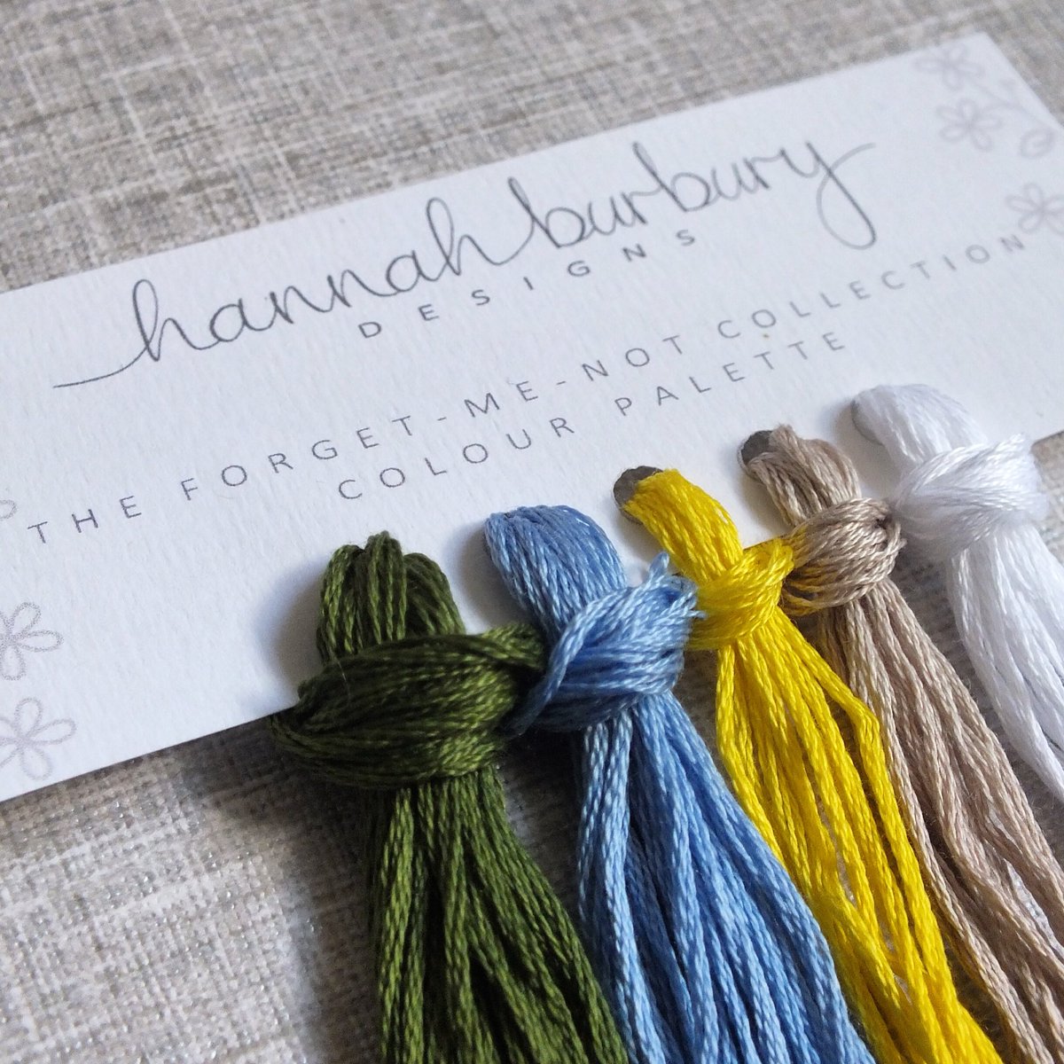 All our hand embroidery kits come with DMC embroidery threads ready to start sewing your new embroidery project ✂️ They're a pleasure to work with and create a lovely finish ✨

etsy.me/2ZEri2m

#hannahburburydesigns #embroiderykit #dmc #embroiderythread #handembroidery