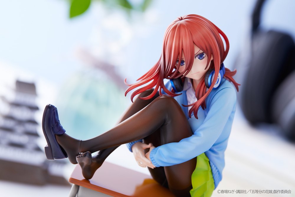 コトブキヤ宣伝 Al Twitter ぷくっと頬を膨らませた少しおこな表情もとってもキュート 1 8スケールフィギュア 中野三玖 大好評予約受付中 詳細はこちら T Co P0s4vit9u4 五等分の花嫁 中野三玖 コトブキヤ T Co 27lidi8ifc Twitter