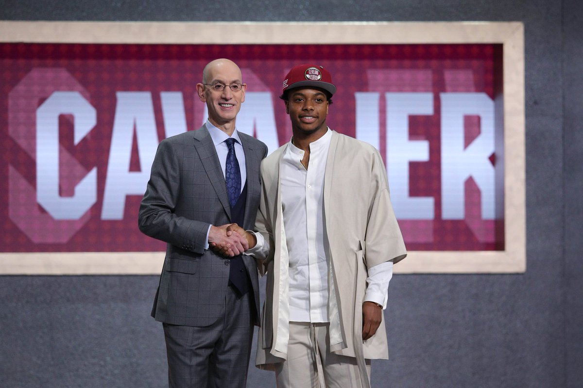 szeremdf's tweet photo. Where is Darius Garland's lightsaber? #nbadraft @cavs @reflog18 https://t.co/BJeEGsjaOX