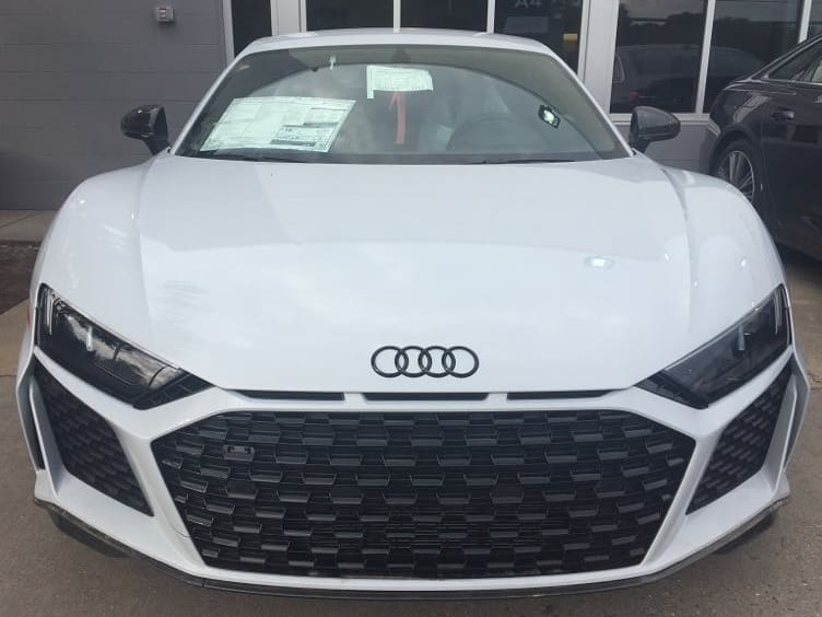 AudiRockville's tweet photo. Finally arrived! 2020 @Audi R8 V10 performance Coupe in Suzuka Gray! You know you want to come in for a closer look!

#audi #AudiR8 #R8 #WantAnR8 #rockvilleaudi #r8performance https://t.co/ZudBYufJp4
