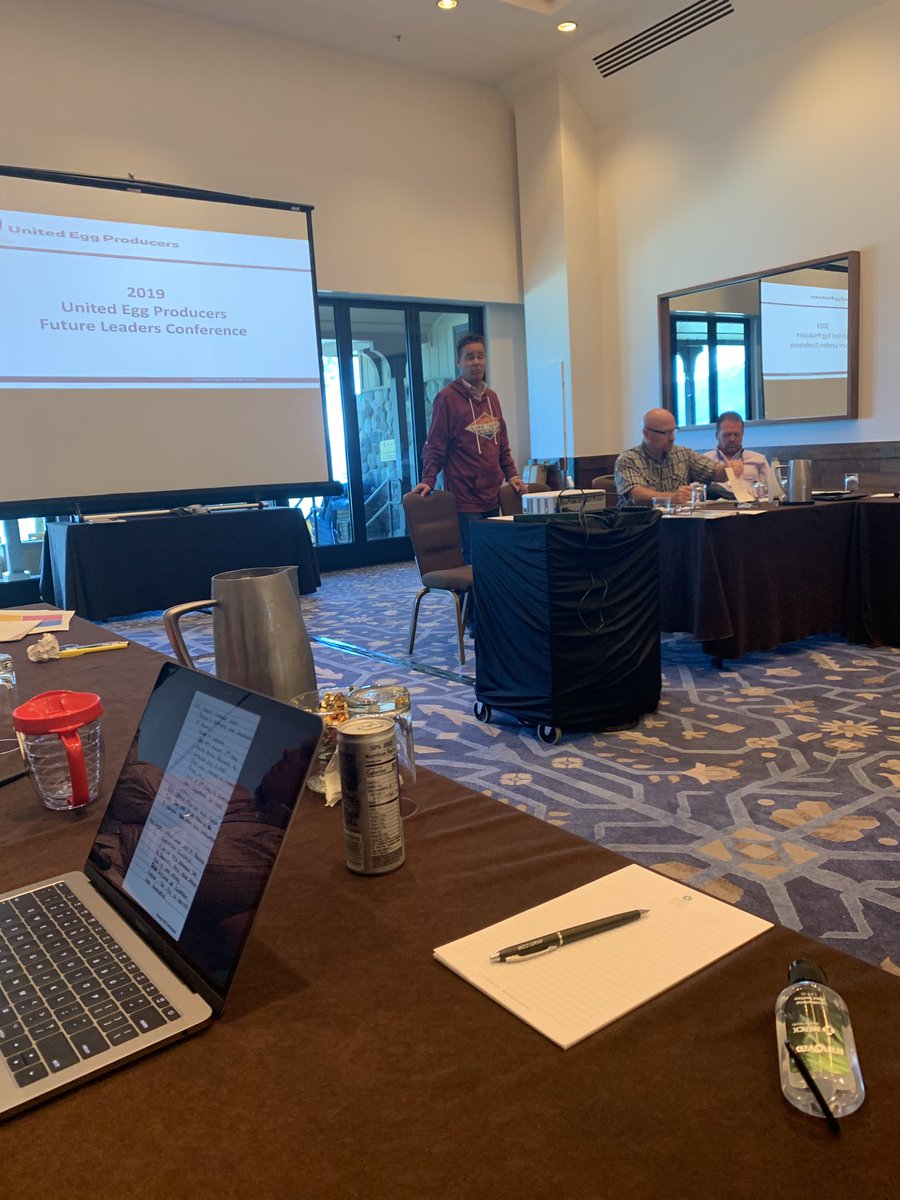 sstiebrs's tweet photo. @UnitedEggProd Today’s Taskforce Reports and Strategic Workshops. What a great 3 days it’s been building relationships and working with these amazing Future Leaders. Thank you to all the sponsors and staff who support and believe in all of us. #UEPFLC https://t.co/bgJRsPEC2c