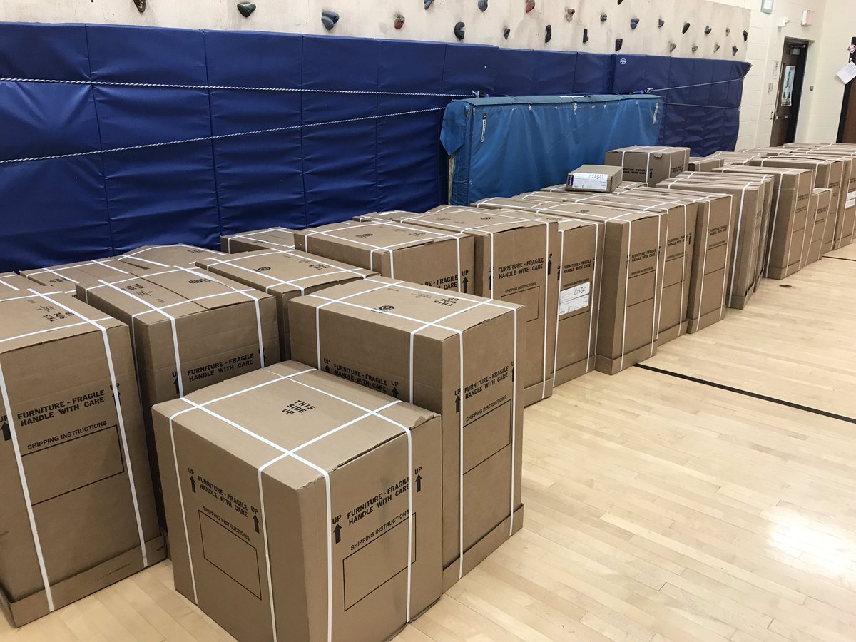 Today we took delivery of some brand new furniture!  #npsd